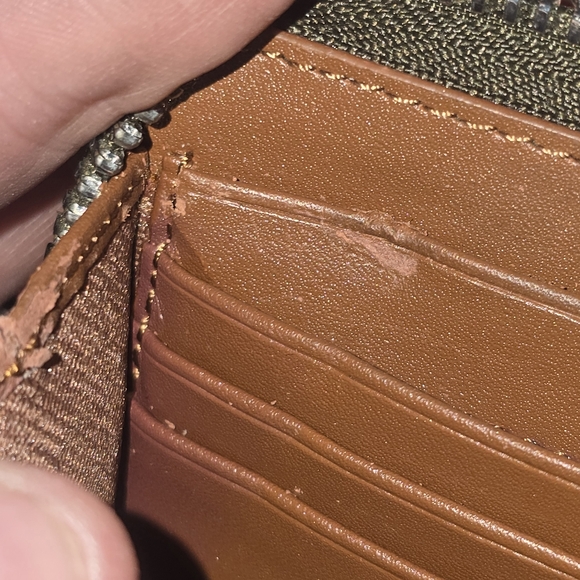Coach Camo Zip Around Wallet - Picture 8 of 9